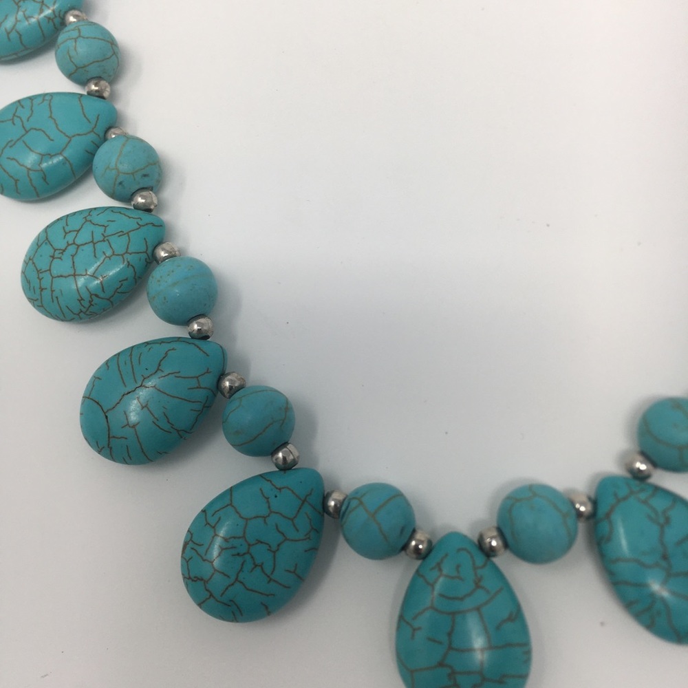 Jewelry Turquoise Teardrop Beads - Picture 3 of 9